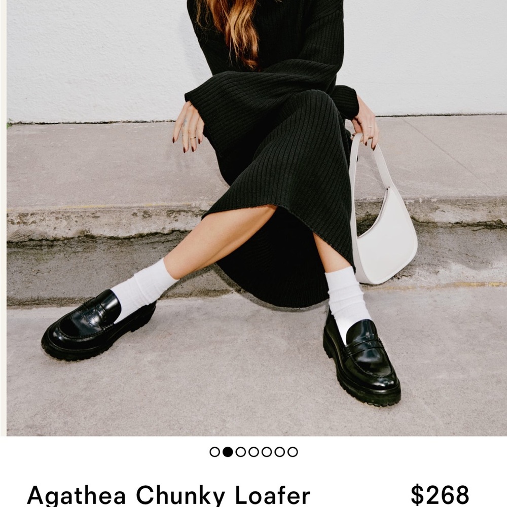 Reformation Agatha Chunky Loafer
